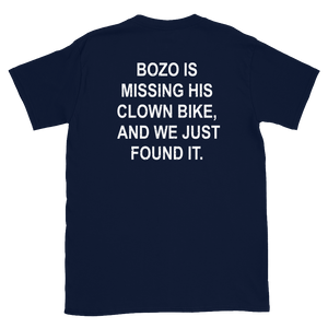 WHQ- Bozo is missing his clown bike, and we just found it